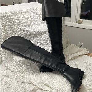 BCBGMaxAzria Black Over-the-Knee Boots